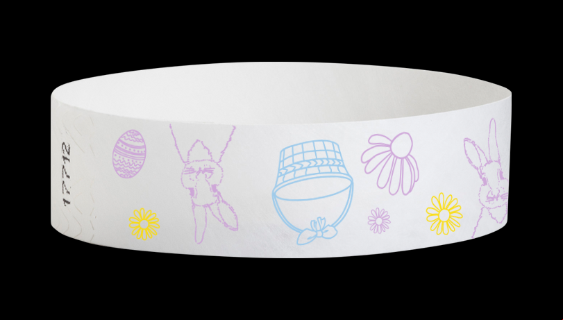 EASTER BUNNY BASKET WRISTBANDS 