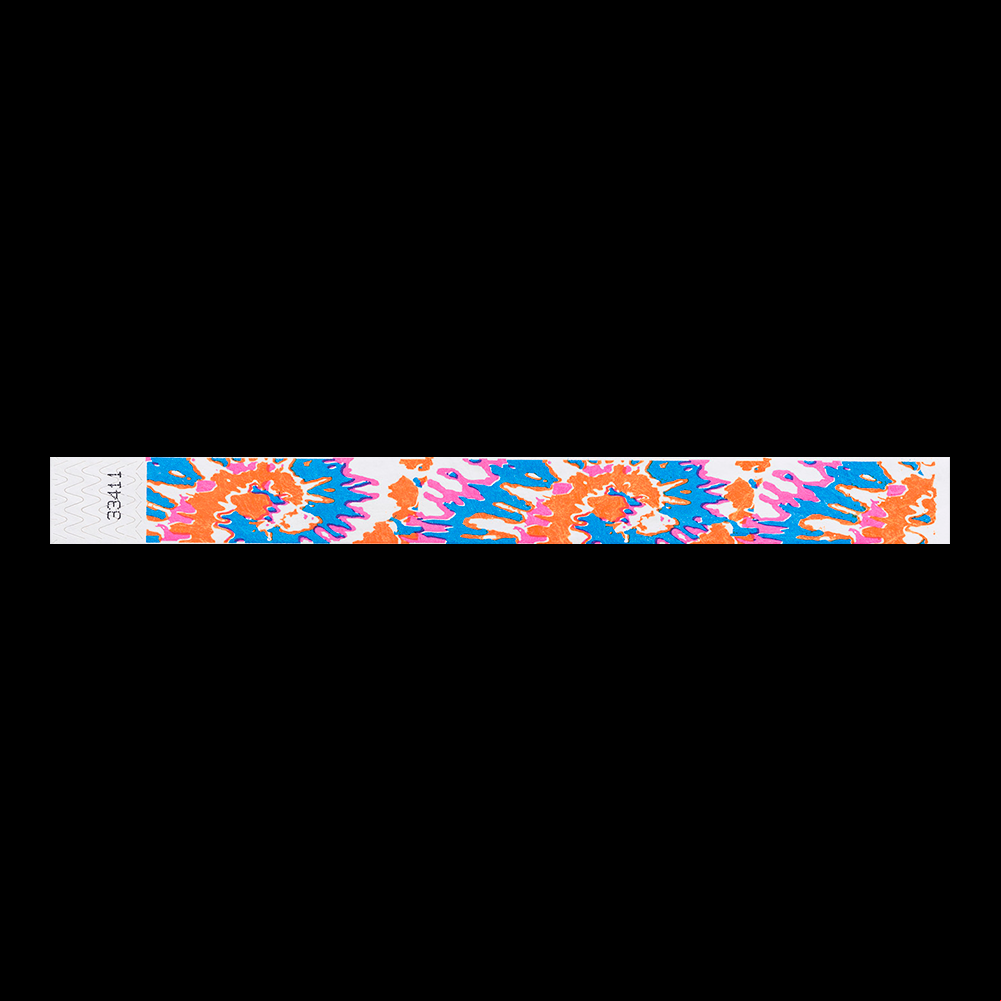 TIE DYE WRISTBANDS 